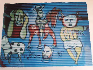 Herman Brood - Litho, Paard. kopen? Bied vanaf 60!