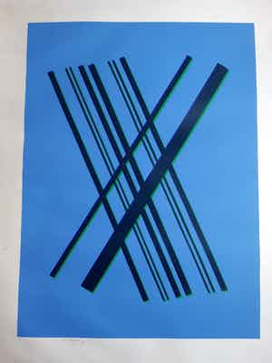 Willem Hussem - hand gesigneerd, zonder titel verkocht voor € 65!