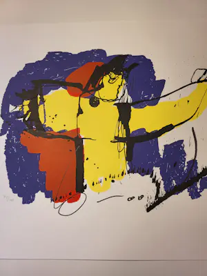 Herman Brood - De Gezegende / Brazilian God - nieuw - 54/150 - gesigneerd kopen? Bied vanaf 185!