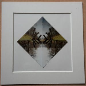 Dick van Arkel - zonder titel, ruitvormige fotocollage kopen? Bied vanaf 25!
