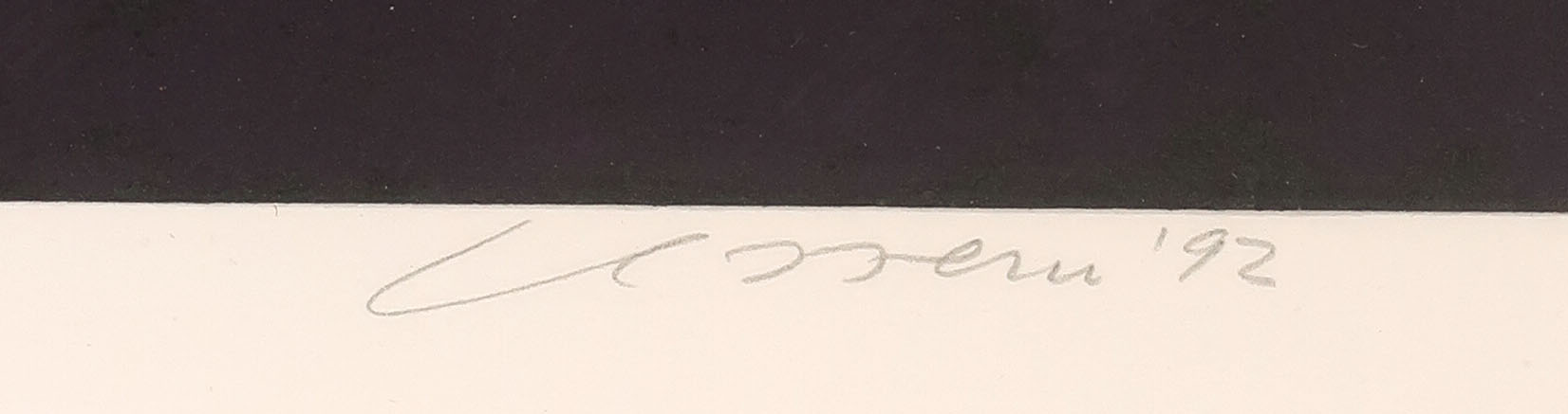 Henk van Vessem - Zeefdruk, Zonder titel II - Ingelijst (Groot) kopen? Bied vanaf 35!