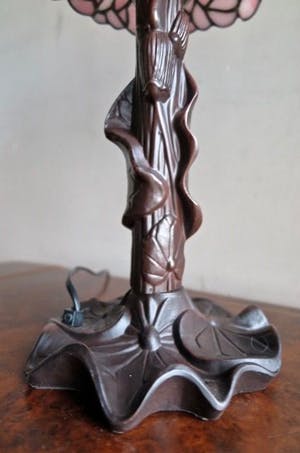 Niet of onleesbaar gesigneerd - Set Glas in lood Lampen in Tiffanystijl kopen? Bied vanaf 1!