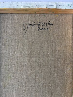 Gjalt Walstra - minimalistisch doek van deze Friese kunstenaar - 2003 kopen? Bied vanaf 50!