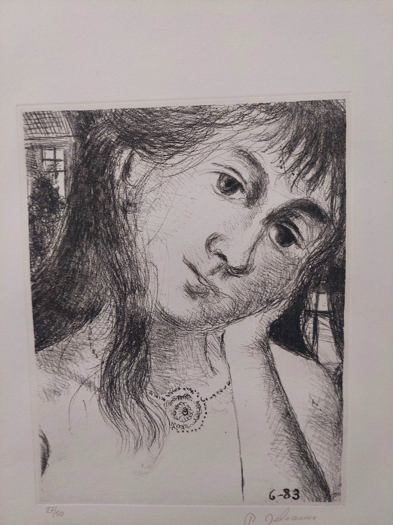 Paul Delvaux - Mélancolie verkocht voor € 650!