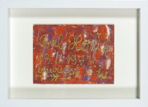 Pavel Horak - Olie- en glitterverf op paneel, Kerstgroet kopen? Bied vanaf 1!