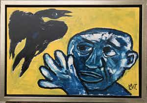 Martin van Wordragen - Olieverf op doek - De Vogelaar 2009 verkocht voor € 390!