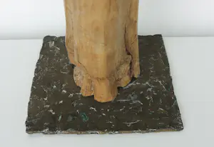 Frans Kokshoorn - Grote houten sculptuur van hout met metalen elementen kopen? Bied vanaf 250!