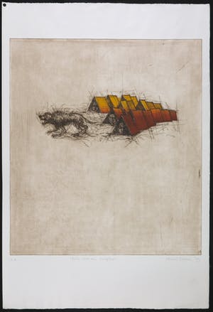 Ronald Tolman - Kleurenets, Studie voor een sculptuur kopen? Bied vanaf 50!
