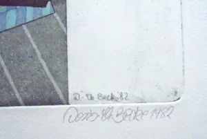 Doris Charlotte Becke - Schuilend. Man in "hol". kopen? Bied vanaf 75!