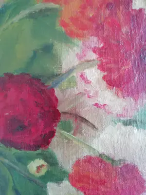 Niet of onleesbaar gesigneerd - stilleven bloemen kopen? Bied vanaf 1!