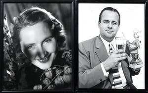 Paul Huf - Foto, lot van twee los ingelijste portretten van o.a. Mimi Boesnach kopen? Bied vanaf 1!