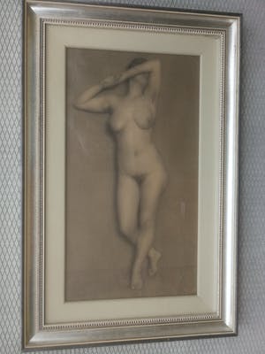 Gerard Hofs - Naakt. Staande vrouw. kopen? Bied vanaf 299!