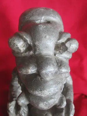 Bakongo - Ntadi Stenen graffiguur : Reus op olifant kopen? Bied vanaf 80!