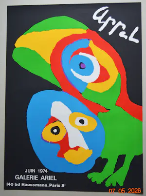 Karel Appel - Appel. 'Galerie Ariel' kopen? Bied vanaf 150!