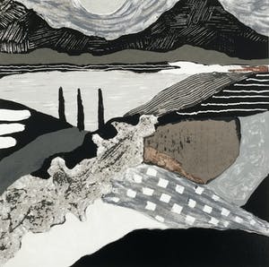 Ronald Boonacker - Night Sky ll, zeefdruk kopen? Bied vanaf 55!