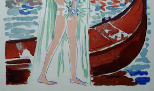Kees van Dongen - Gravure 1001 nacht:'Gerbe-de-Perles aborde au palais' kopen? Bied vanaf 30!