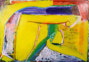 Ger Groothedde - Acryl op papier, Griekse held - Ingelijst kopen? Bied vanaf 1!