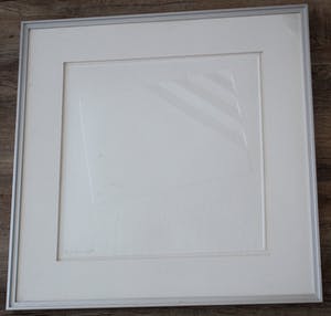 Harry van Kuyk - Grote reliefdruk, Geometrische diepdruk - 1977 kopen? Bied vanaf 125!