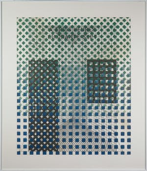 Henri Jacobs - Litho, A trois heures cinquante sept - Ingelijst (Groot) kopen? Bied vanaf 50!