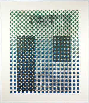 Henri Jacobs - Litho, A trois heures cinquante sept - Ingelijst (Groot) verkocht voor € 50!