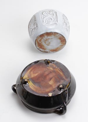 Mobach Keramiek - gemberpot en schaal - Laatste Kans! kopen? Bied vanaf 10!