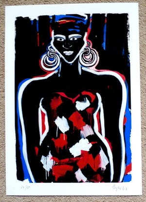 Elvira Bach - Giclee: Paris Dakar - 2014 kopen? Bied vanaf 199!