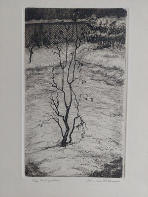 Hans van Dokkum - Winterlandschap kopen? Bied vanaf 15!