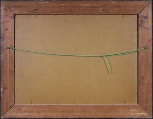 Josef Verheijen - Olieverf op doek, Landschap met vijver - Ingelijst kopen? Bied vanaf 1!