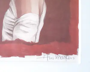 Ans Markus - Zelfportret met wit masker kopen? Bied vanaf 85!