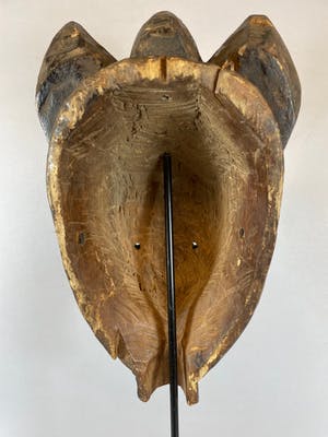 Vuvi - Tribal used African mask from the Lega - Congo. kopen? Bied vanaf 25!