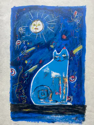 Franz Lauter - De blauwe kat kopen? Bied vanaf 50!