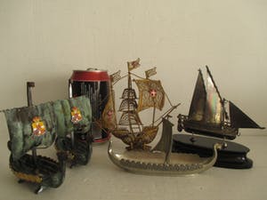 Curiosa - 5 schip-miniaturen kopen? Bied vanaf 1!