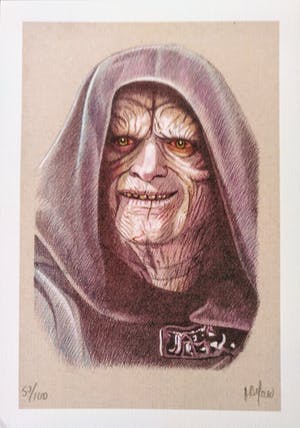 Niet of onleesbaar gesigneerd - "Star Wars" (16 litho's) kopen? Bied vanaf 1!
