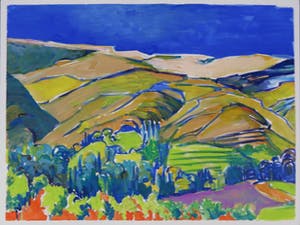 Joe Wols - Lot van vier aquarellen op papier, Landschap kopen? Bied vanaf 1!