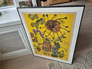 Corneille - Corneille - Litho E/A, La Colline enrubannée ; gesigneerd r.o. - '70 kopen? Bied vanaf 495!
