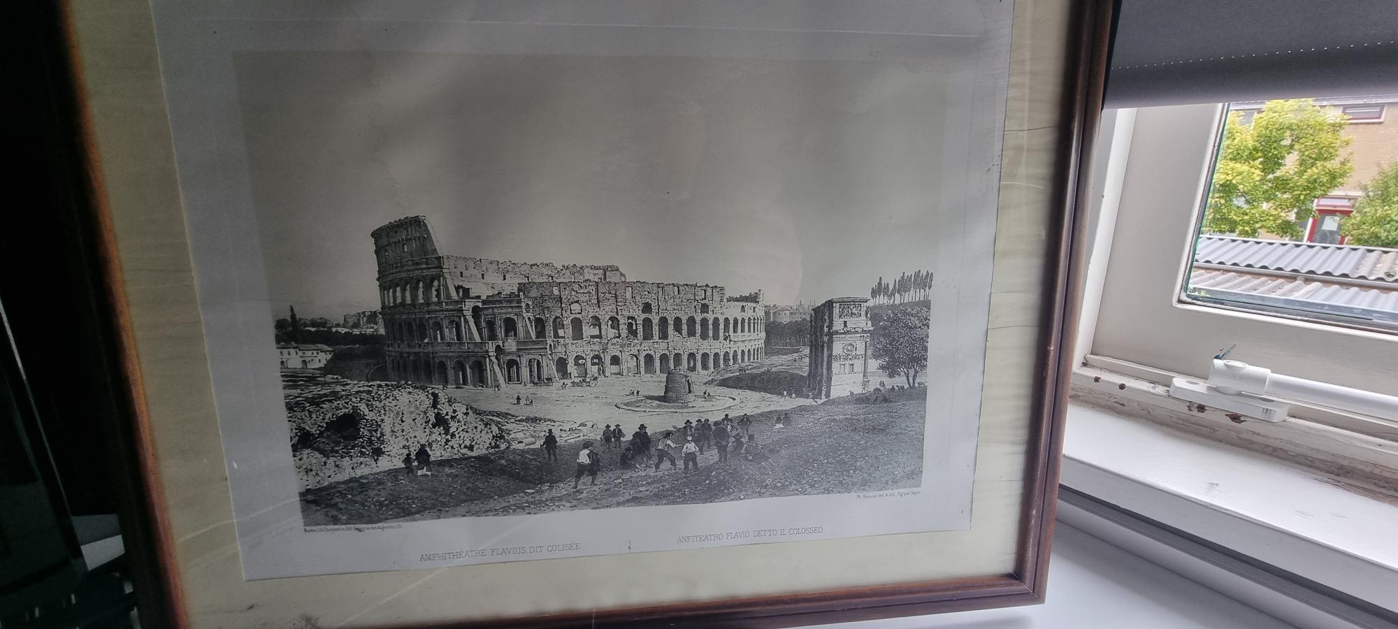 Philippe Charpentier - een mooie lithogravit van het colosseum kaufen? Bieten Sie von 40!