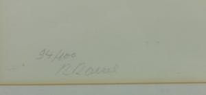 Roger Raveel - Zeefdruk, Onweder - Ingelijst kopen? Bied vanaf 400!