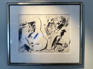 Anton Martineau - Schilderen model verkocht voor € 215!