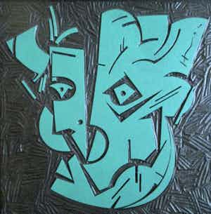 Pavel Husa - Originele houtsnedevorm verkocht voor € 40!