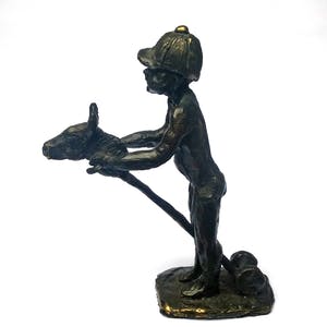 Astrid Veldhuyzen-Koppen - Jongen met zijn Stokpaard kopen? Bied vanaf 1!