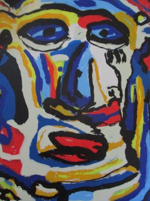 Niet of onleesbaar gesigneerd - titel ; Face kopen? Bied vanaf 10!