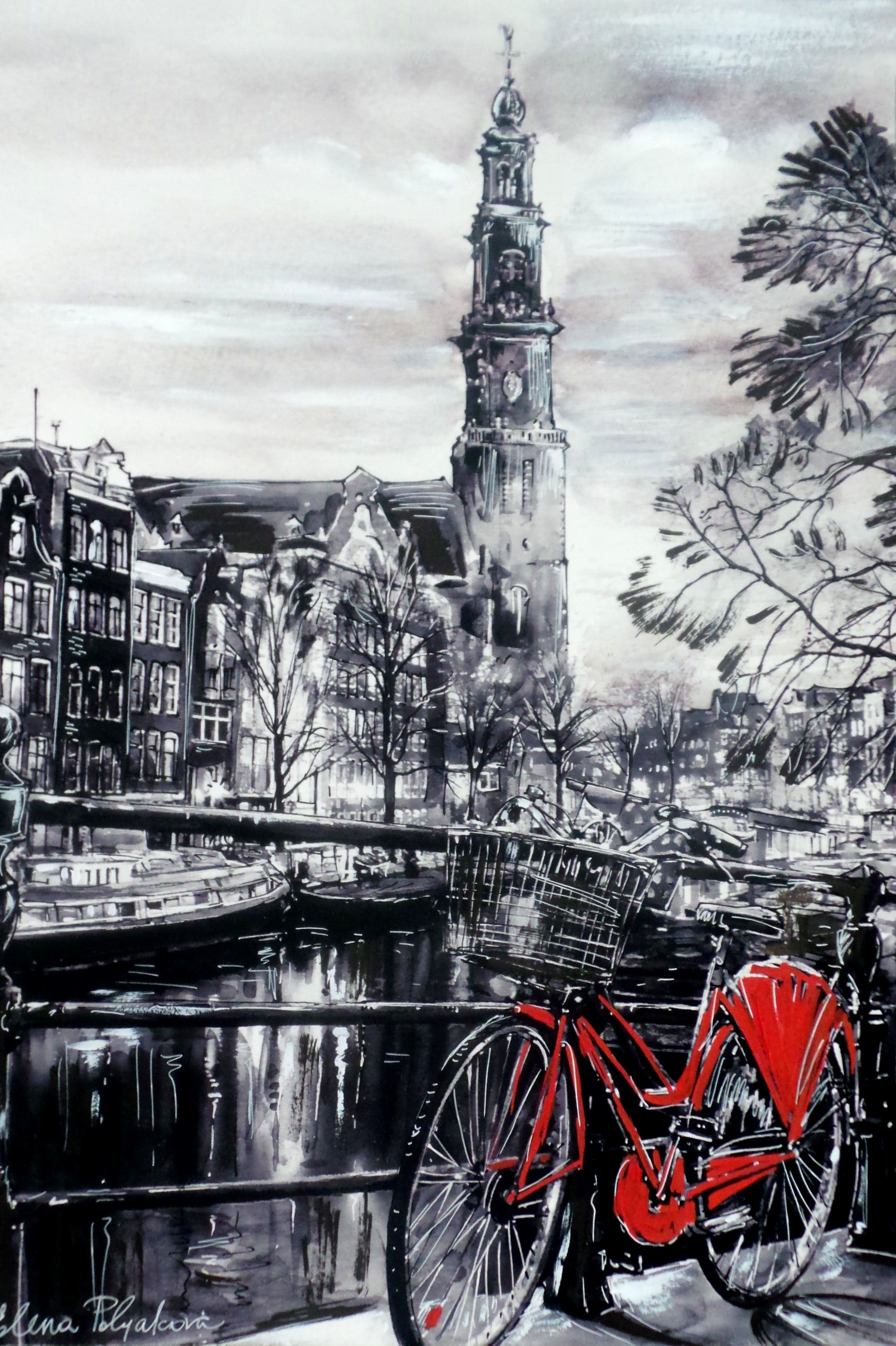 Elena Polyakova - Wester kerk in Amsterdam verkocht voor € 145!