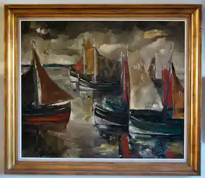 Hubert De Vries - Visschers booten vendu pour 275€ !