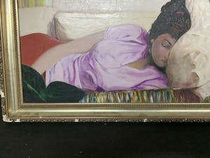 Niet of onleesbaar gesigneerd - Jóven Durmeindo (slapende jonge dame ) kopen? Bied vanaf 1!