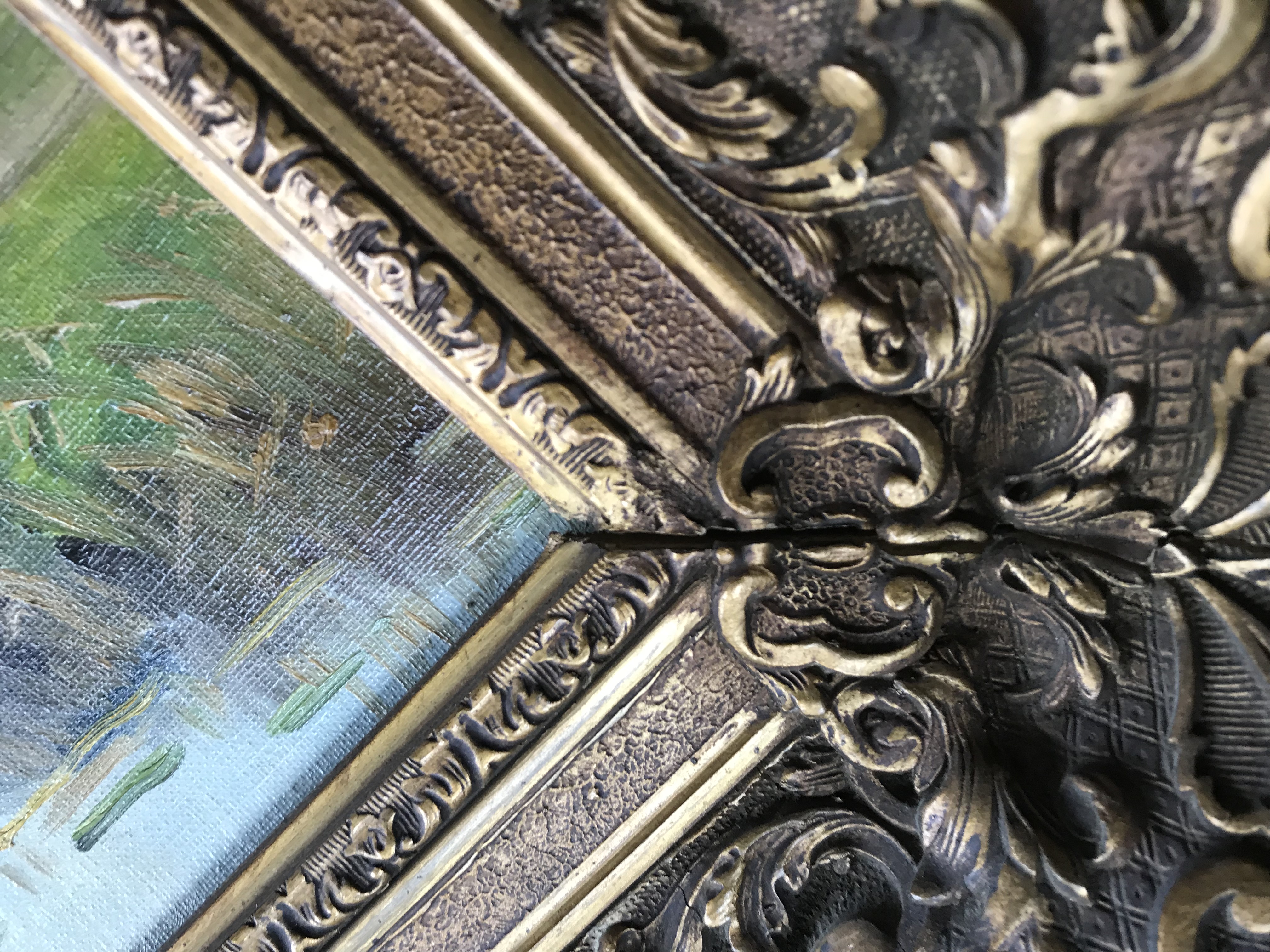 Niet of onleesbaar gesigneerd - Polderlandschap met molen aan een vaart kopen? Bied vanaf 1!