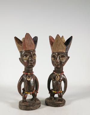 Yoruba - Hout, Ibedji tweeling kopen? Bied vanaf 1!