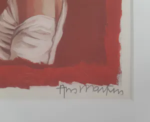 Ans Markus - Zelfportret met wit masker kopen? Bied vanaf 95!