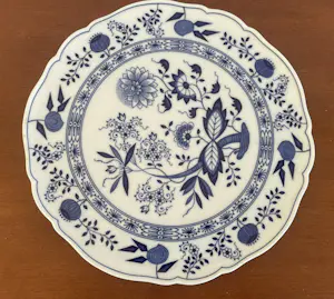 Hutschenreuther - XL bord of grill bord decor Zwiebelmuster kopen? Bied vanaf 27!