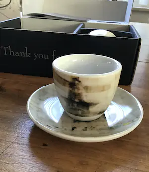 Chris Berens - 6 kop en schotels, design Molen de Dikkert Amstelveen, Taste of Art kopen? Bied vanaf 35!