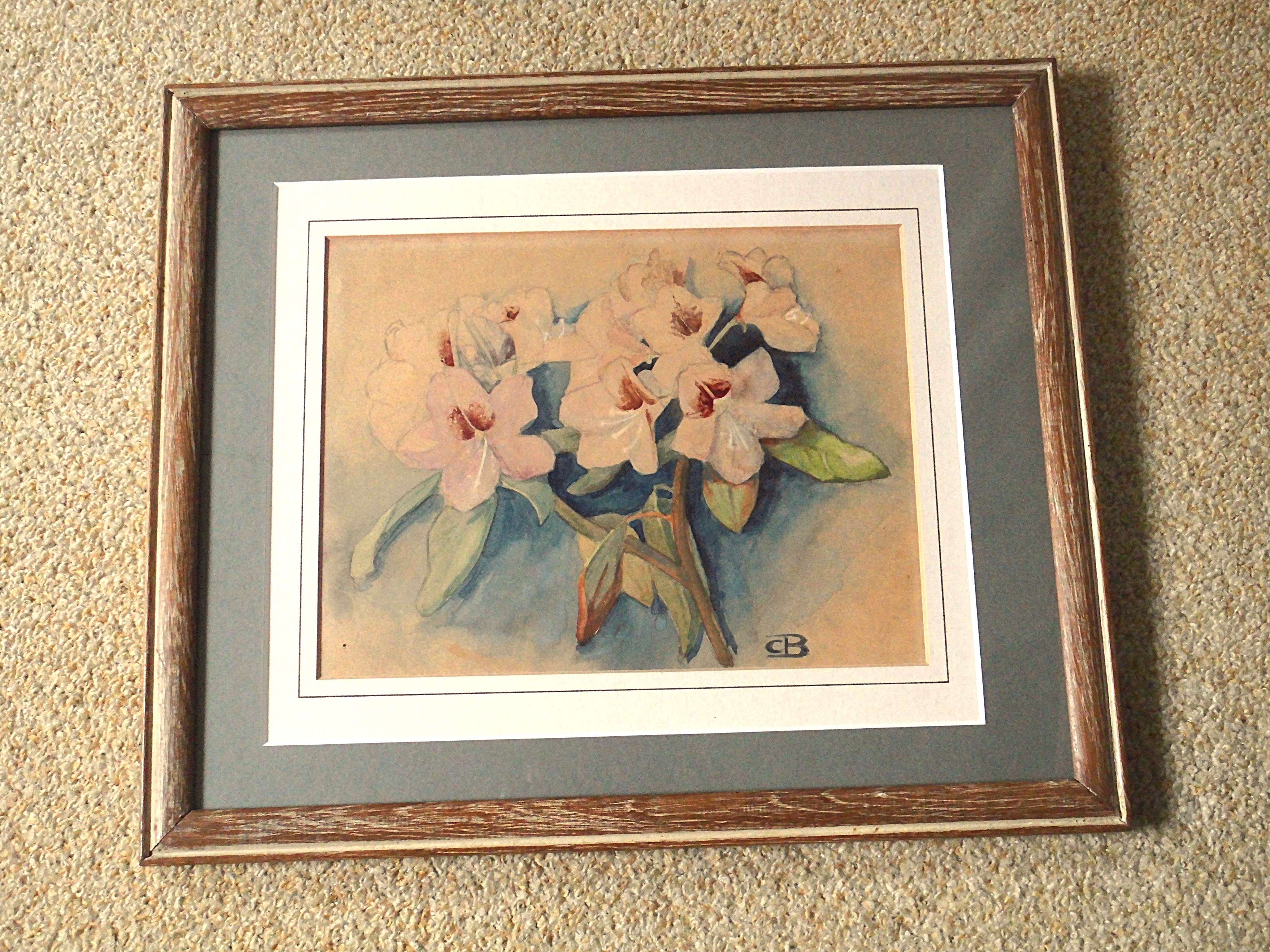 Claire Bonebakker - Aquarel - Bloemenstilleven kopen? Bied vanaf 110!